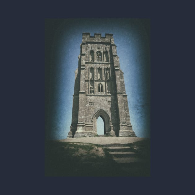 The mystical Glastonbury Tor by stevepaint