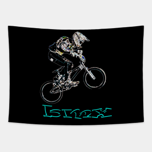 bmx race Tapestry