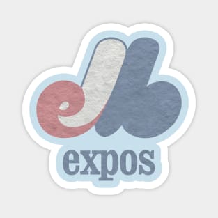 Montreal Expos 1969 - Retro Style Magnet