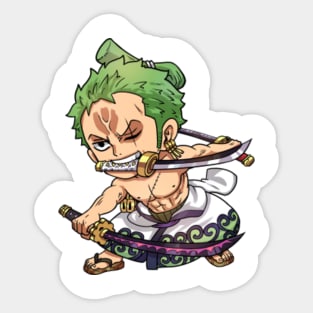 Zoro Nothing Happened Stickers for Sale