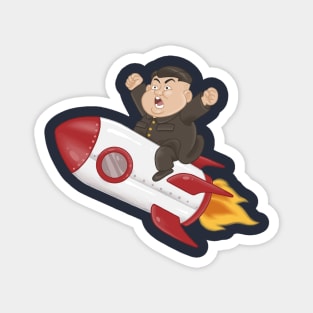 Rocket Man Magnet