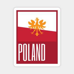 Poland Country Symbols Magnet