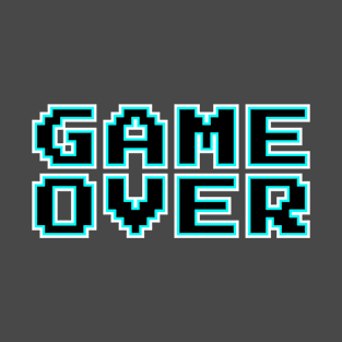 GAME OVER (blue) T-Shirt