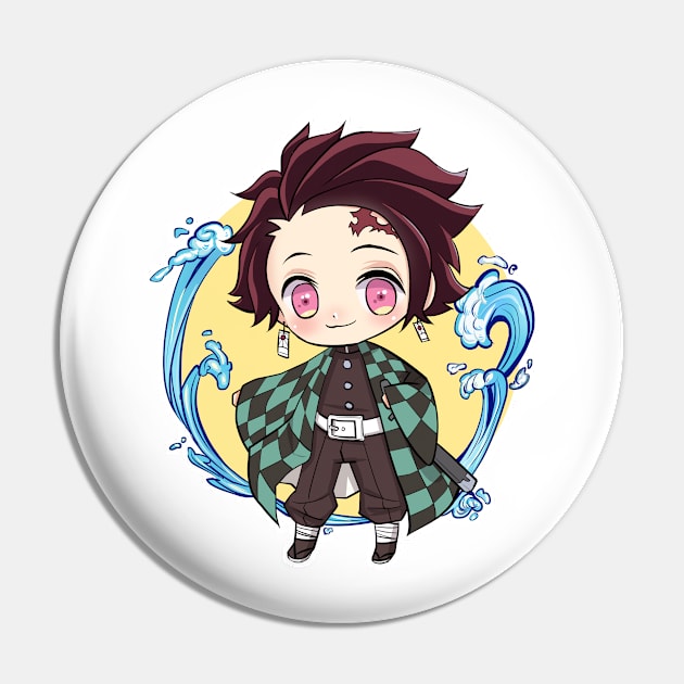 Chibi Kawaii Tanjirou Kamado Pin by kxiwii