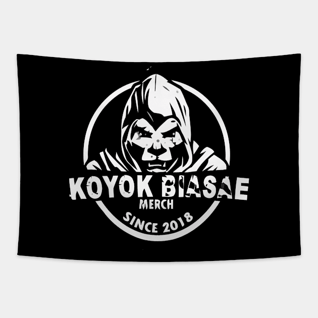 koyok biasa ae since 2018 Tapestry by Koyok Biasa Art