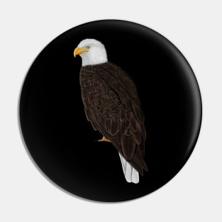Bald Eagle Bird Watching Birding Ornithologist Gift Pin