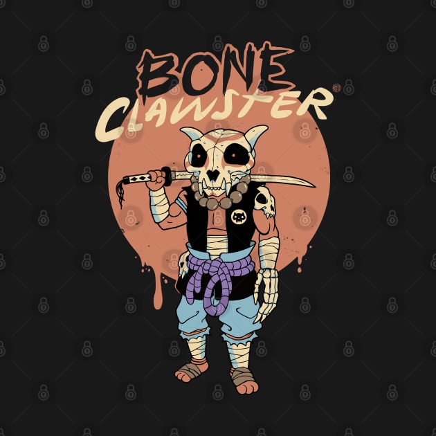 Bone Clawster by Vincent Trinidad Art