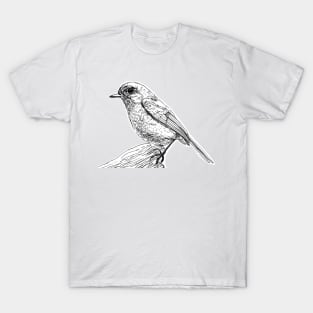 Men's Design by Humans Birds Flying in Color by Expo T-Shirt - Black - Small