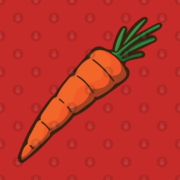 Orange Carrot by deancoledesign