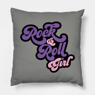 Rock n Roll Girl Pillow