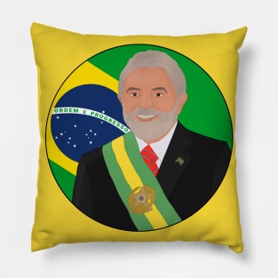 Lula Brazil Brazilian Pillow