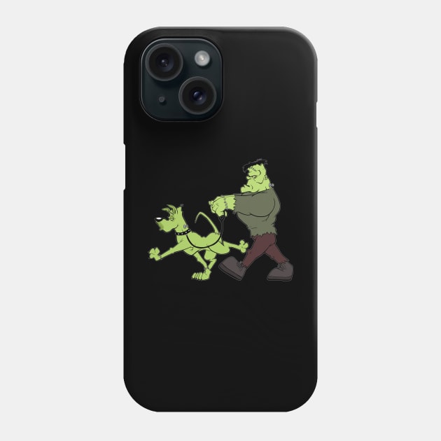 FrankenDane Phone Case by DaleToons