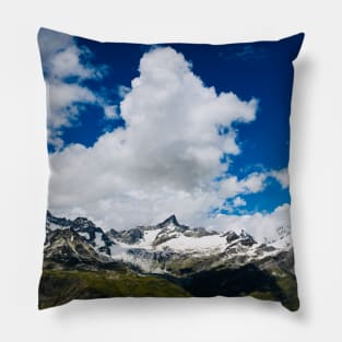 Matterhorn Swiss Alps / Swiss Artwork Photography Pillow