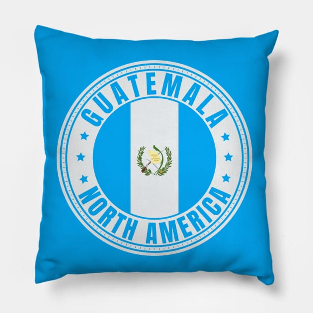 Guatemala Pillow by footballomatic