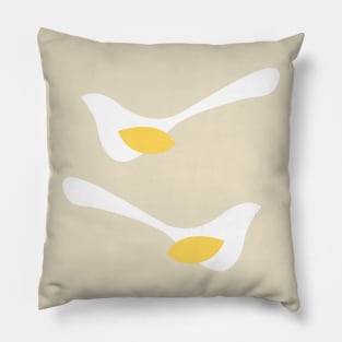 Two Turtle Doves Pillow