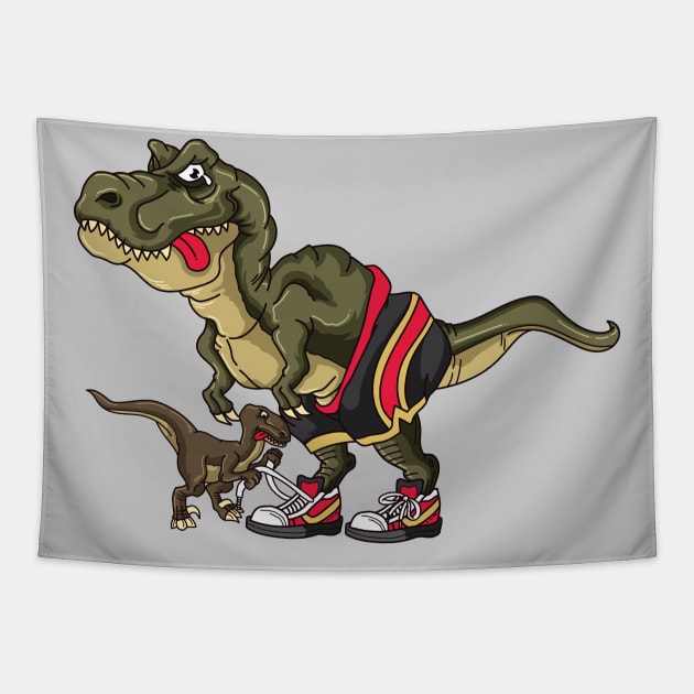 T rex tying shoes sale