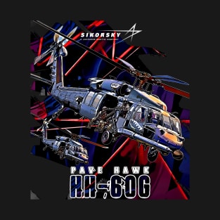 Sikorsky HH-60G Pave Hawk USAF Military Helicopter T-Shirt