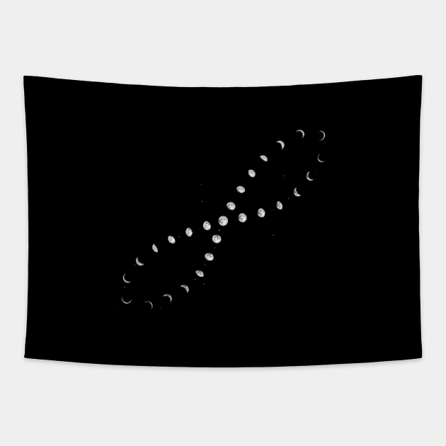 Infinite Moon Phase Tapestry by Tobe_Fonseca