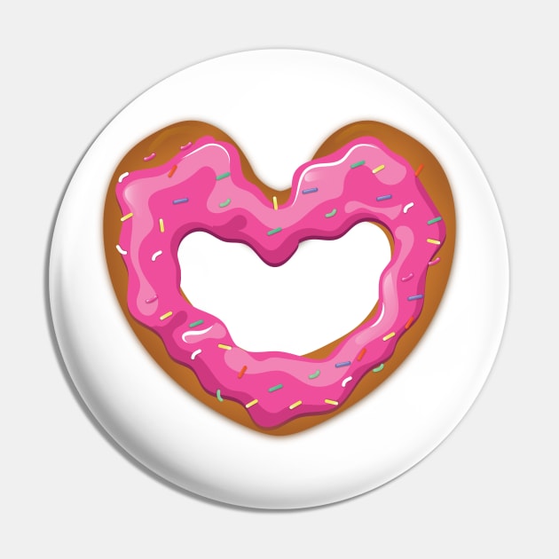 Donut Love Pin by nickemporium1