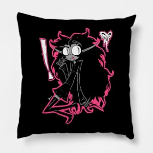 Mischievous Vampire (Alt) Pillow