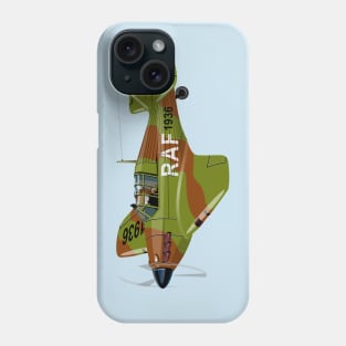 Cartoon Retro Fighter Plane Phone Case