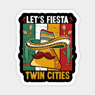 Lets Fiesta Cinco de Mayo 2024 Twin Cities Minnesota Party Magnet