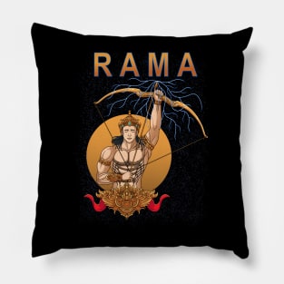 Lord Rama is Hindu God Pillow