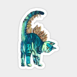 Stegosaurus Kitten Magnet