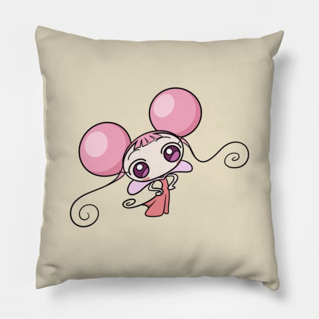 Dodo (from Magical Doremi) Pillow by Yasimuf