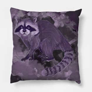 Void Raccoon Pillow