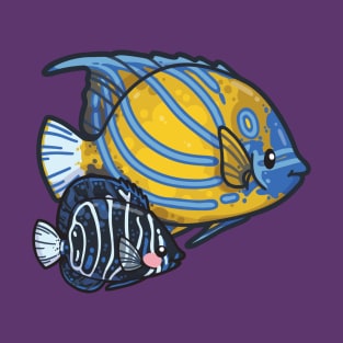 Blue Ring Angelfish T-Shirt