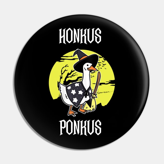 Honkus Ponkus | Honkus Ponkus Duck | Halloween Pin by OrionBlue