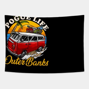 Car life outters bankk Tapestry