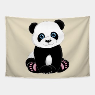 Awsome Baby Panda Tapestry