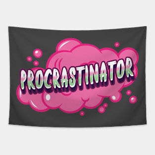 Funny Procrastination Procrastinator Tapestry