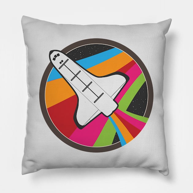 Shuttle Pillow by helengarvey