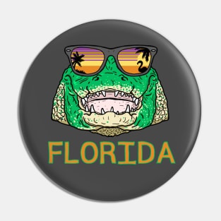 Cool Florida Alligator Pin