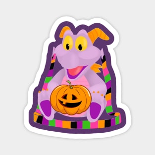 imaginary dragon halloween popcorn bucket Magnet