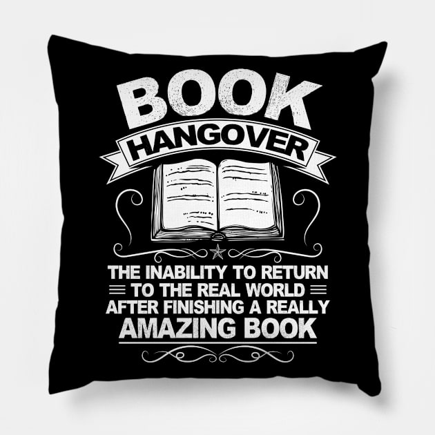 Reader Reading Library Librarian Book Books Pillow by Krautshirts