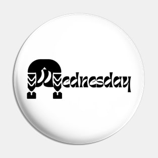 Wednesday Pin