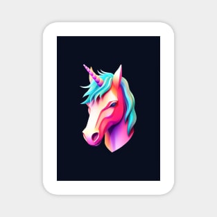 Digital Unicorn Magnet