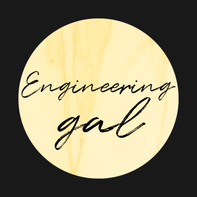 Engineering Gal Yellow by emilykroll