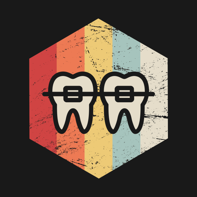 Retro Dentist Orthodontist Graphic by Wizardmode