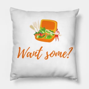 Want some? Lunch box Pillow