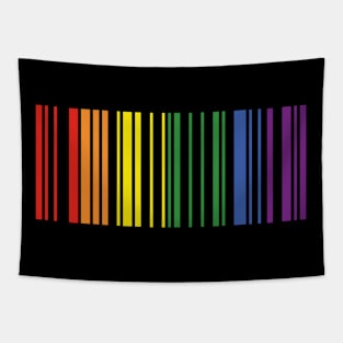 Barcode Pride Tapestry