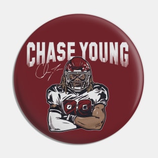 Chase Young Pose Pin