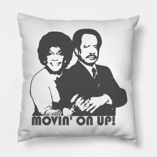 Movin' On Up! Pillow