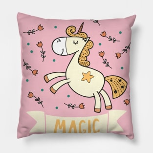 Magic Unicron Kids Girls Teen Cute Design Pillow