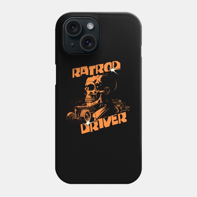 Ratrod Driver Phone Case by ArtisticRaccoon