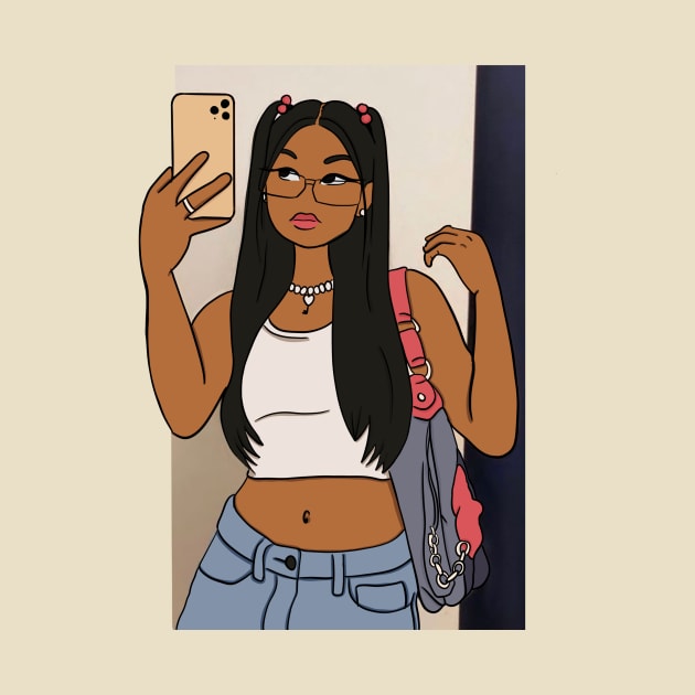 Black Woman Cartoon Collection by 09GLawrence